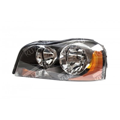 Передняя фара (левая) Темная, TYC для VOLVO XC90 2002-2014 - фото